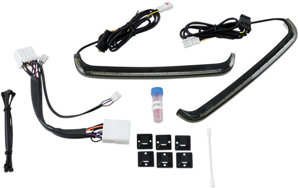 Custom Dynamics - CD-LP-HD-S - Saddlebag Lights - '97-'13 - Smoke Lens