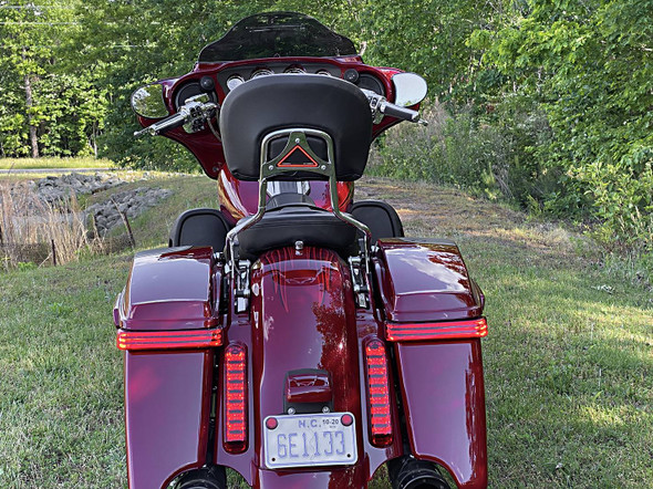 Custom Dynamics - CD-BR-BCM-C - LED Backrest Light - Run/Brake - Chrome