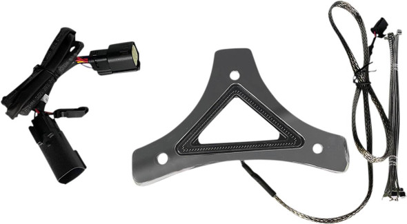 Custom Dynamics - CD-BR-BCM-C - LED Backrest Light - Run/Brake - Chrome