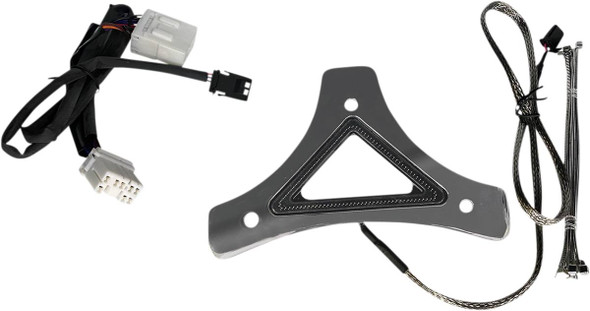 Custom Dynamics - CD-BR-HD-C - LED Backrest Light - Run/Brake - Chrome