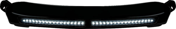 Custom Dynamics - CD-RG-CV-W-B - LED Windshield Trim - Gloss Black