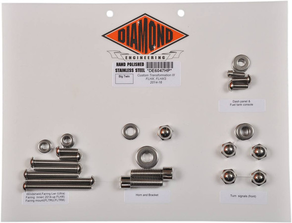 Diamond Engineering - DE6047HP - Bolt Kit - Transformation - OE - Touring