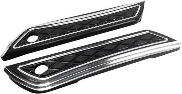 Eddie Trotta Designs - TC-983B - Saddlebag Hinge Covers - Black