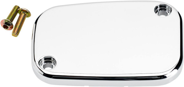 Joker Machine - 08-004C - Front Brake Master Cylinder Cover - Smooth - Chrome