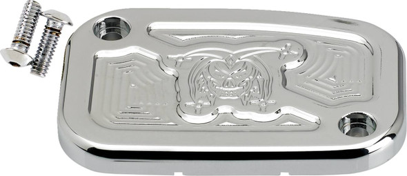Joker Machine - 08-013C - Master Cylinder Cover - Hydraulic Clutch - Joker - Chrome