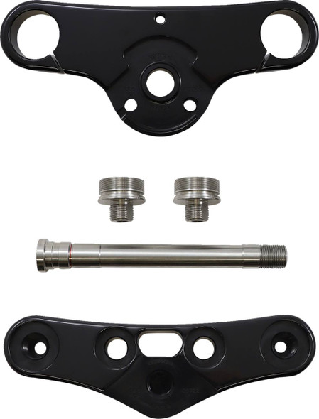 Hawg Halters - 49WGAR3-ST18 - Triple Tree - 49 mm - Black