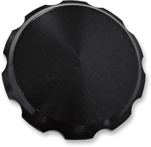 Joker Machine - 10-442B - Gas Cap - Smooth - Black - Harley-Davidson