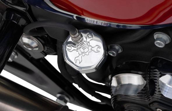 Feuling Parts - 3085 - Vented Dipstick - Polished - M8 Softail