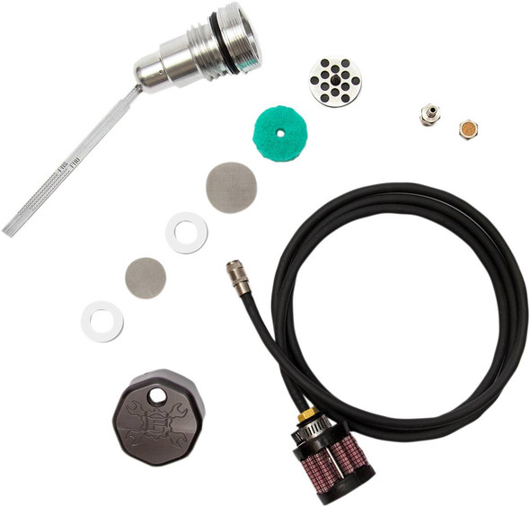 Feuling Parts - 3092 - Vented Dipstick - Black - '07-'16 Touring/Trike