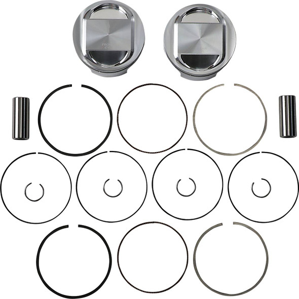 Je Pistons - 324716 - Piston Kit - 95" - Twin Cam Je Pistons - 324716 - Piston Kit - 95" - Twin Cam