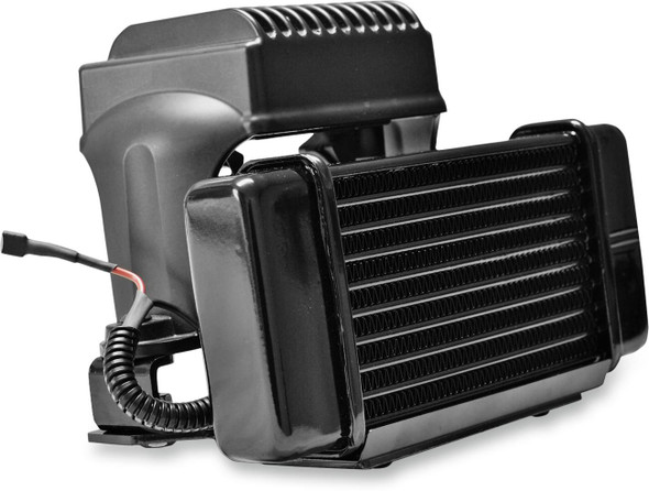 Jagg Oil Coolers - 751-FP2300-0323 - Fan-Assisted Oil Cooler Kit - Low Mount - Touring
