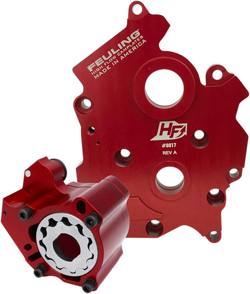 Feuling Parts - 7199 - Race Series Oil Pump with Plate - Water Cooled - M8