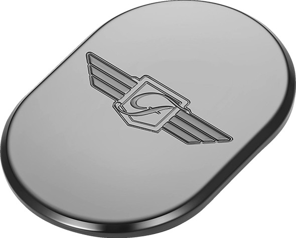 Figurati Designs - FD-01-AC-BLK-RT - Antenna Cover - Right Rear Fender - FD Logo - Black