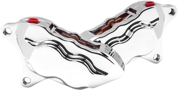 Hawg Halters - FKDDCC5018 - 4-Piston Caliper - Dual Disc - Front - Chrome