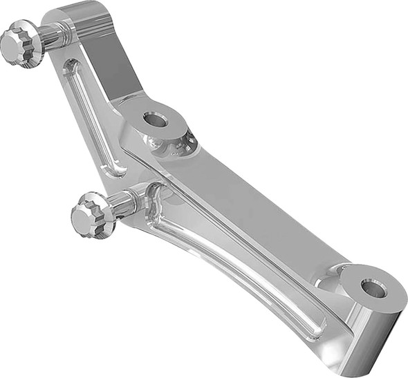 Hawg Halters - FBRMMC-108 - Radial Caliper Mount Adapter Kit - Chrome