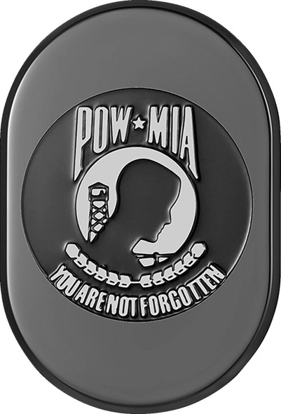 Figurati Designs - FD55-AC-BLK-RT - Antenna Cover - Right Rear Fender - POW-MIA - Black