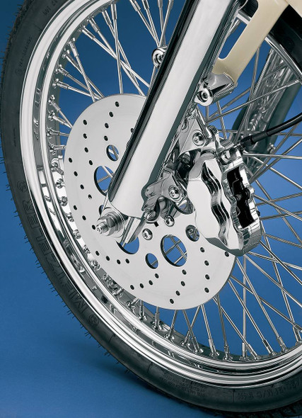 Hawg Halters - LHSCC500 - 4-Piston Caliper - Front - Chrome