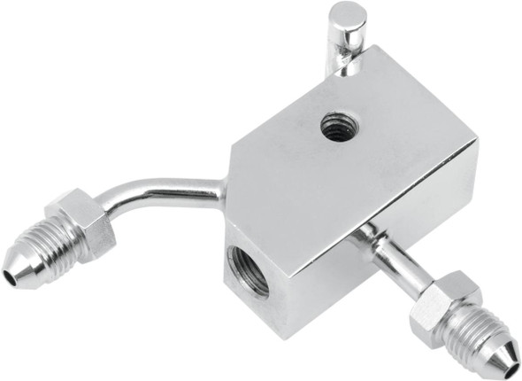 Goodridge - PGD-MANIFOLD - Rear Brake Tee - '00-'03 Softail