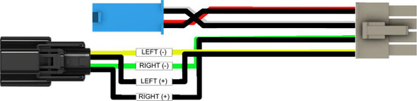 Hogtunes - RR PLUG-RM - Rear Speaker Plug - Street/Road Glide