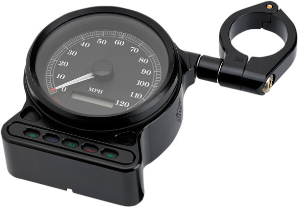 Joker Machine - 10-319B - OE Indicator Speedometer Side Mount - Black