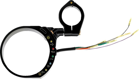 Joker Machine - 10-309B - Speedometer Side Mount - Black