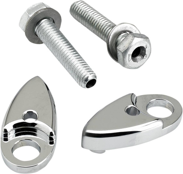 Joker Machine - 05-55-3C - Adapter Plates - Chrome - Dyna