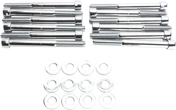 Gardner-Westcott - P-48-29 - Bolt Kit - Motor Case - Socket-Head - Chrome - M8