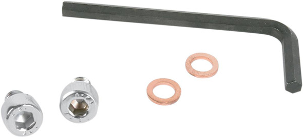 Gardner-Westcott - C-74-45 - Drain Plug - Fork - Allen Head - Chrome - 41 mm