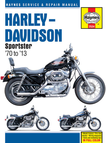 Haynes - M2534 - Manual - Harley-Davidson - Sportster '70-'13