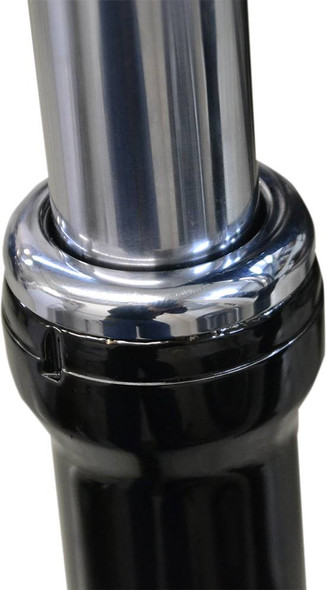 La Choppers - LA-7503-39 - Fork Boot Cover - 39 mm - Chrome