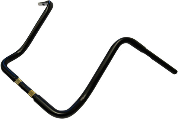 La Choppers - LA-7321-16M - 1-1/4" Touring Ape Hanger Handlebar - 16" - Flat Black