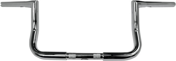 La Choppers - LA-7361-08 - 1-1/4" Twin Peaks Touring Handlebar - 8" - Chrome