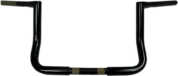 La Choppers - LA-7361-10B - 1-1/4" Twin Peaks Touring Handlebar - 10" - Black