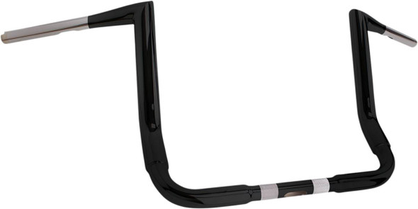 Khrome Werks - 300712 - Buck-50 Handlebar - FLH - 12" - Black