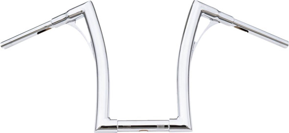Kodlin Usa - KUS30207 - Super Fat Flowbar Handlebar - 1-1/2" x 12-1/2" - Chrome