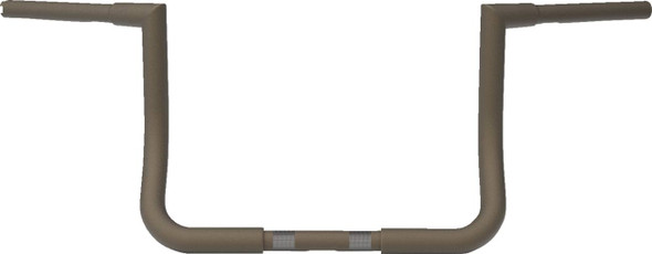 La Choppers - LA-7361-10Z - 1-1/4" Twin Peaks Touring Handlebar - 10" - Bronze