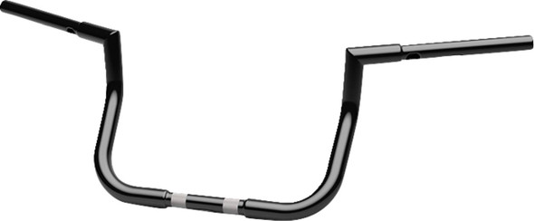 La Choppers - LA-7367-10B - 1-1/4" Twin Peaks Touring Handlebar - 10" - Black