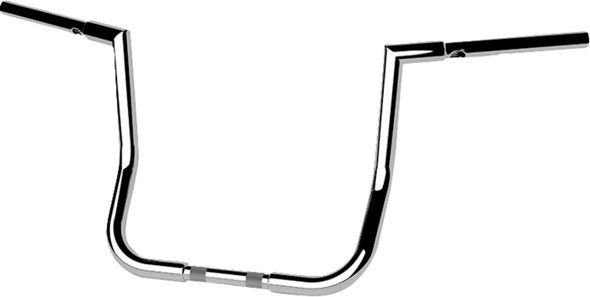 La Choppers - LA-7367-14 - 1-1/4" Twin Peaks Touring Handlebar - 14" - Chrome