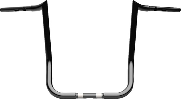 La Choppers - LA-7371-16B - 1-1/4" Prime Ape Handlebar - 16" - Black