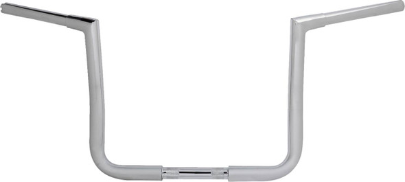 La Choppers - LA-7361-12W - Pre-Wired Twin Peaks Handlebar - 1-1/4" x 12" - Chrome