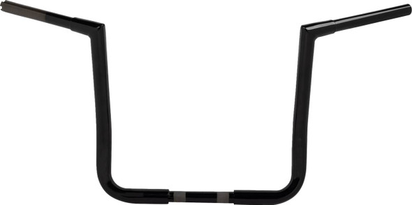 La Choppers - LA-7361-14BW - Pre-Wired Twin Peaks Handlebar - 1-1/4" x 14" - Black