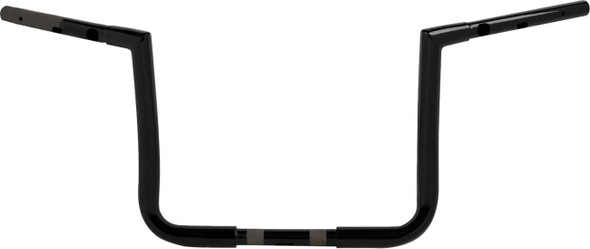 La Choppers - LA-7367-12BW - Pre-Wired Twin Peaks Handlebar - 1-1/4" x 12" - Black