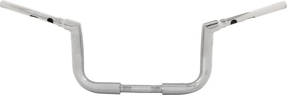 La Choppers - LA-7319-10 - 1-1/2" Grande Twin Peaks Touring Handlebar - 10" - Chrome