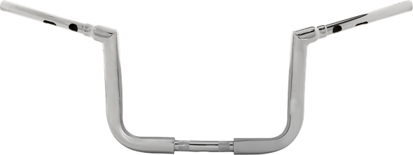 La Choppers - LA-7319-12 - 1-1/2" Grande Twin Peaks Touring Handlebar - 12" - Chrome