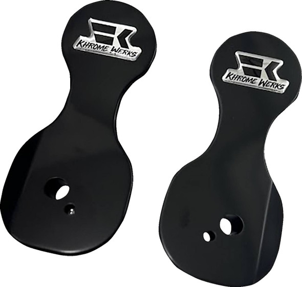 Khrome Werks - MB2016KW - Brackets - Mirror/Drop Down - Black - Pair
