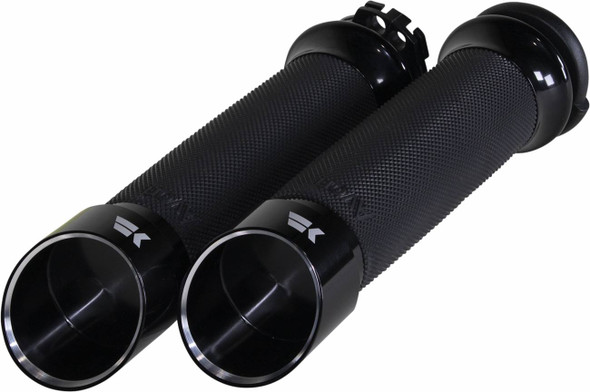 Khrome Werks - 500240 - Edge Grips - Custom Contour - Cable - Black