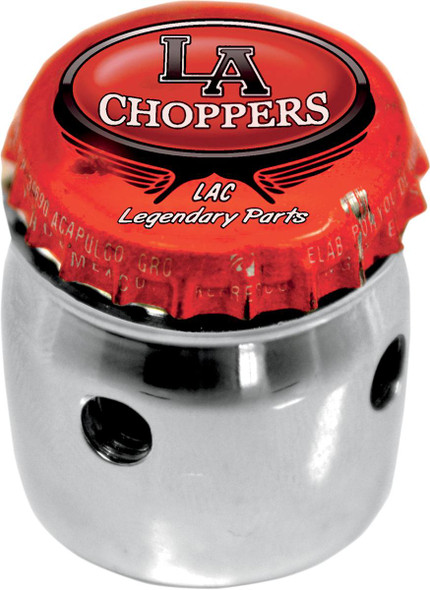 La Choppers - LA-7608-01 - Bottle Cap Choke Cable Knob