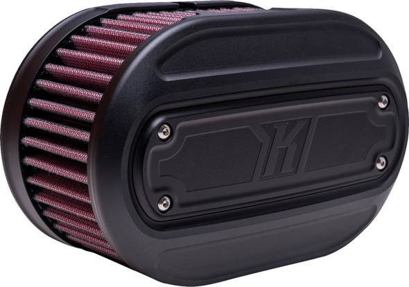 Kodlin USA - Black Oval Air Cleaner Kit fits '24-'25 Harley M8 Gen 2 FLHX/​FLTRX/​FLTRXSTSE, '23-'25 FLHXSE/​FLTRXSE, '25 Softail Models