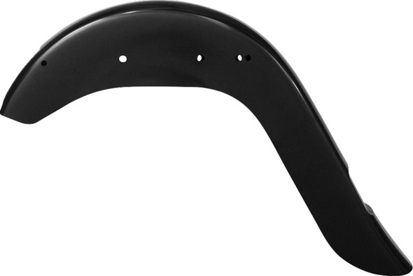 Klock Werks - KWF-02-0311 - Rear Fender - Vicla Frenched - 9" Extended Rear - Black