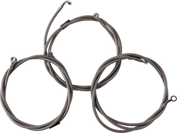 La Choppers - LA-8059B08 - Brake Line - 24"+ - '08-'10 FL